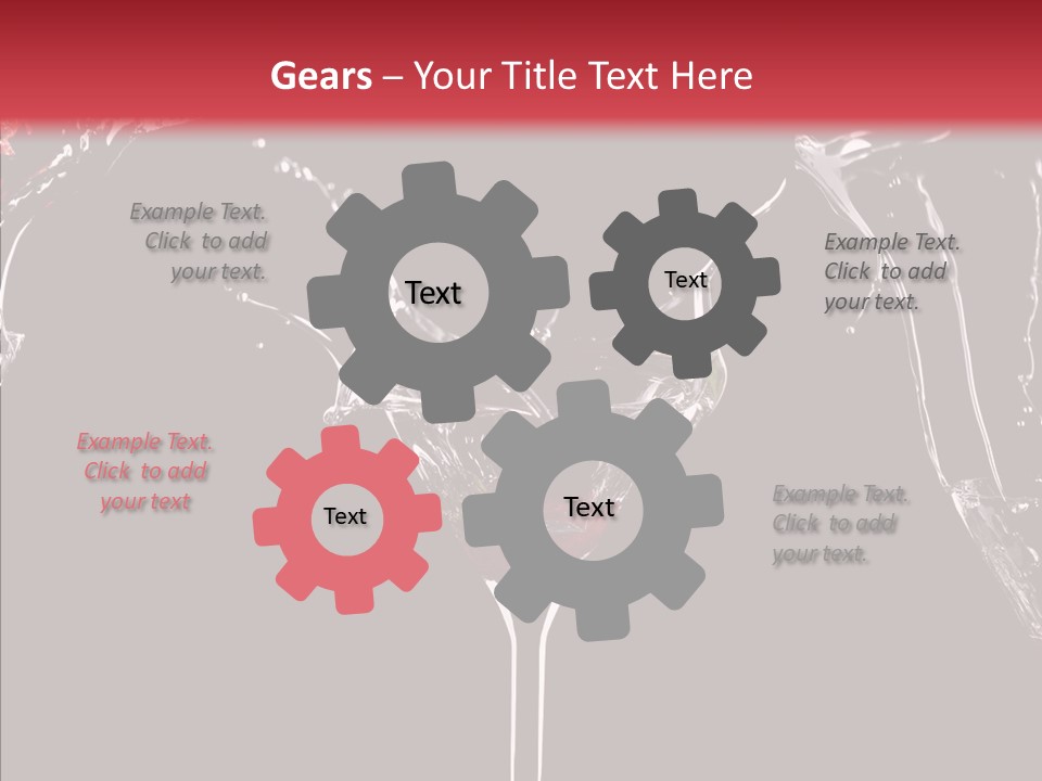 Food Water Spirit PowerPoint Template