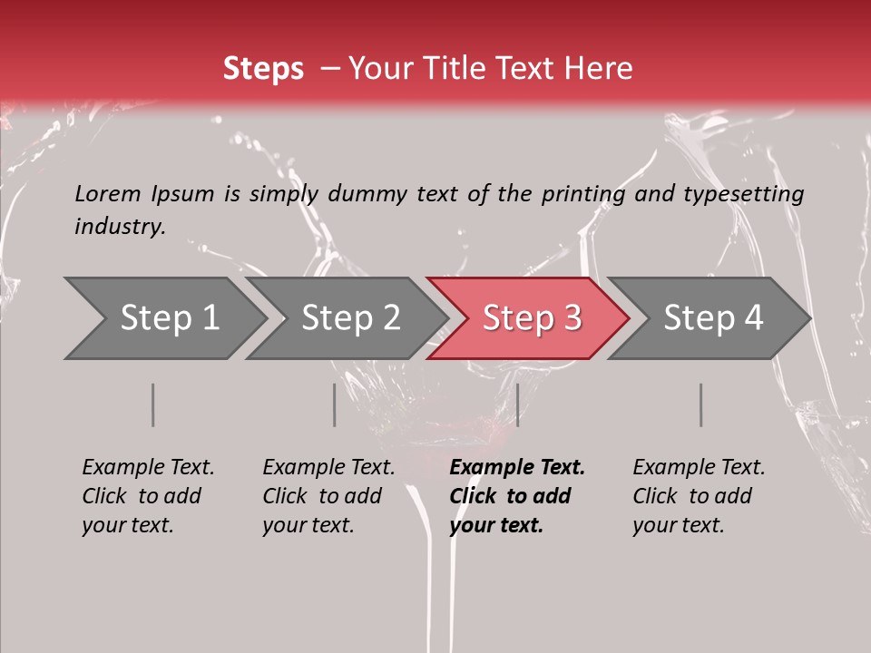 Food Water Spirit PowerPoint Template