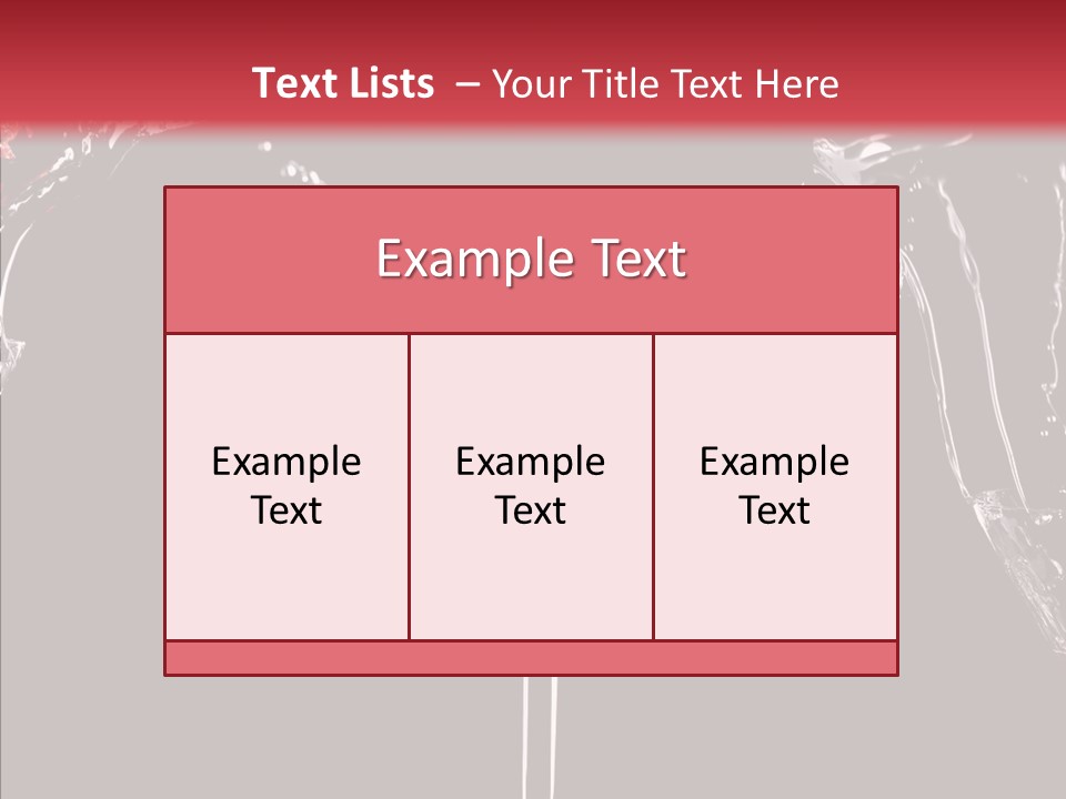 Food Water Spirit PowerPoint Template