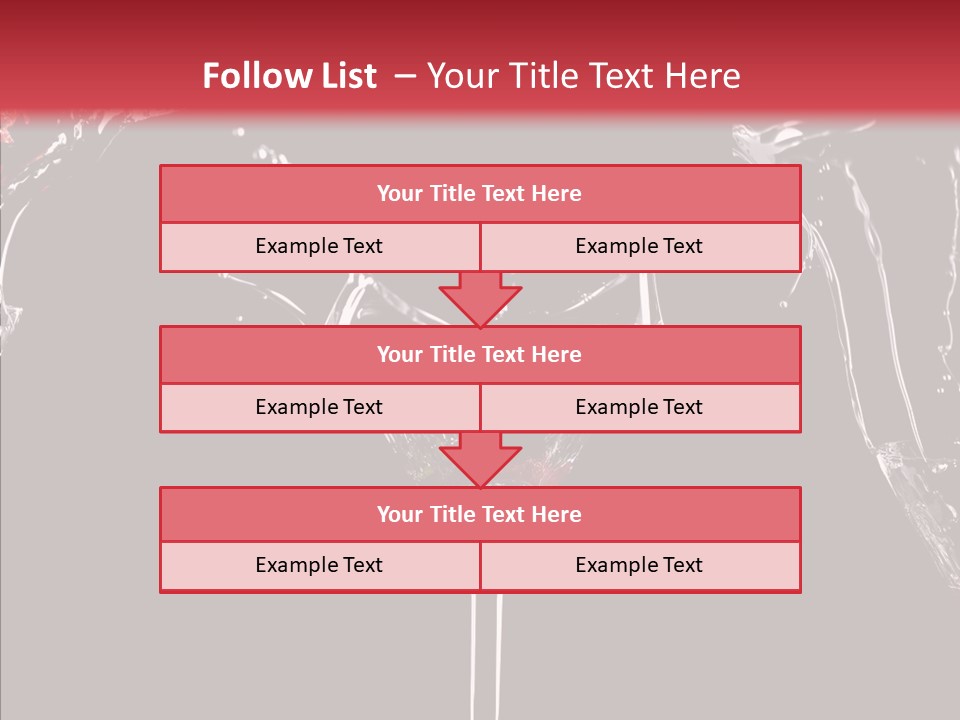 Food Water Spirit PowerPoint Template