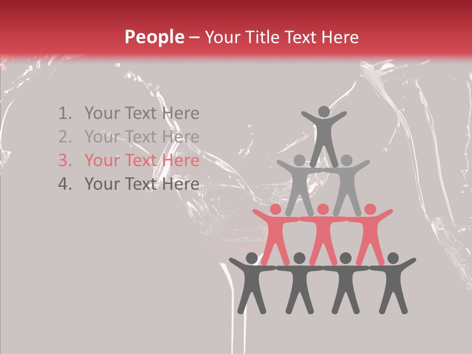 Food Water Spirit PowerPoint Template