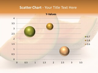 Cantaloupe Juicy Healthy PowerPoint Template