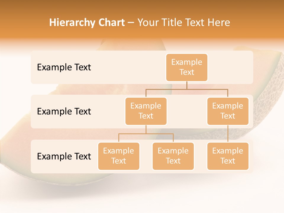 Cantaloupe Juicy Healthy PowerPoint Template