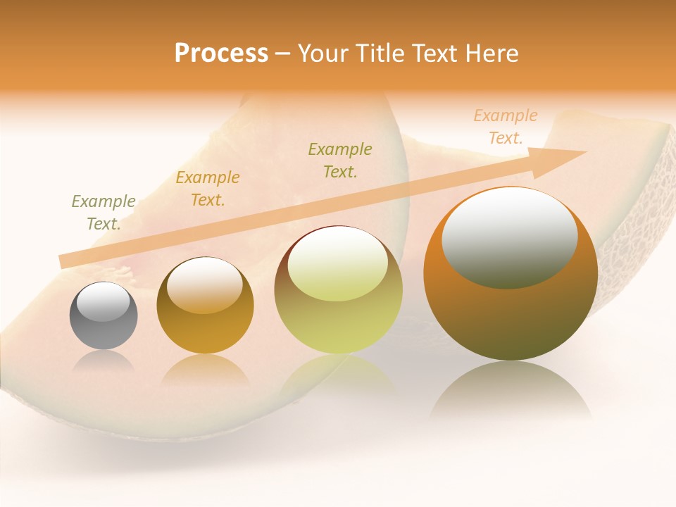 Cantaloupe Juicy Healthy PowerPoint Template