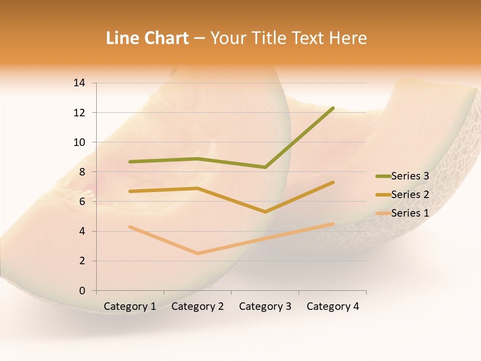 Cantaloupe Juicy Healthy PowerPoint Template