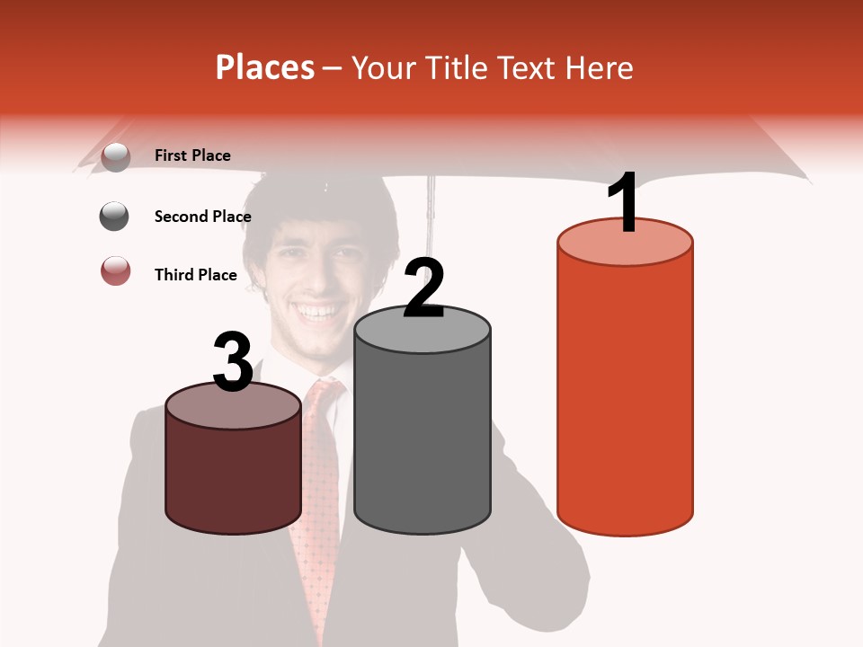 Per On Writing Table PowerPoint Template