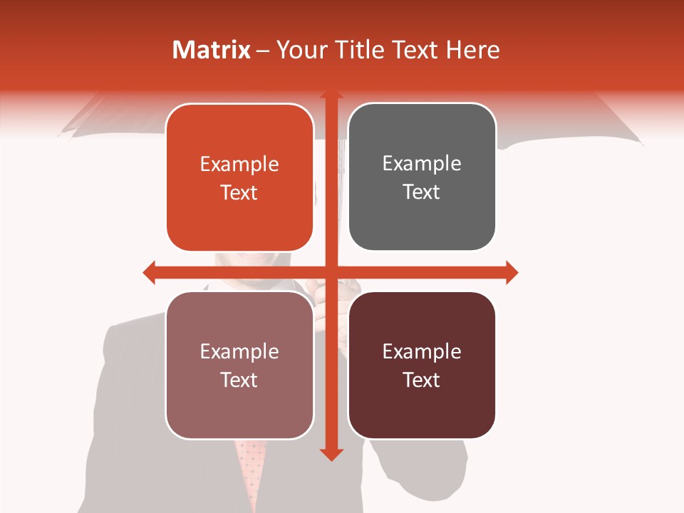 Per On Writing Table PowerPoint Template