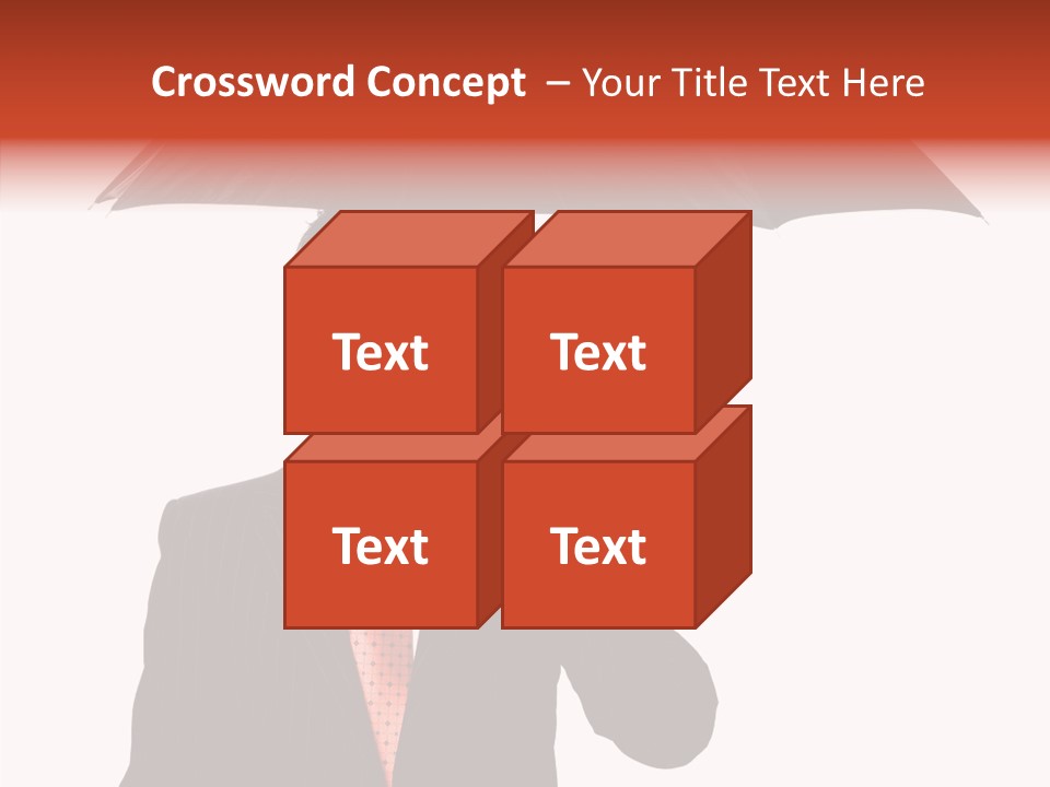 Per On Writing Table PowerPoint Template
