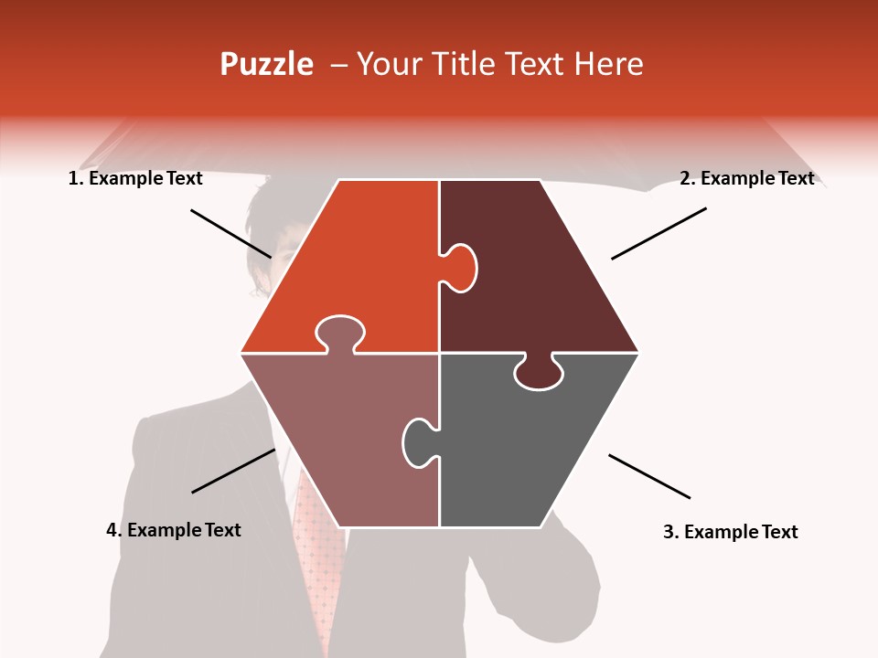 Per On Writing Table PowerPoint Template