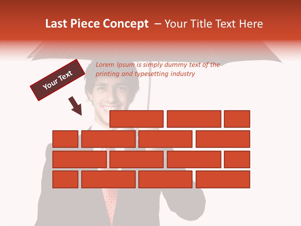 Per On Writing Table PowerPoint Template