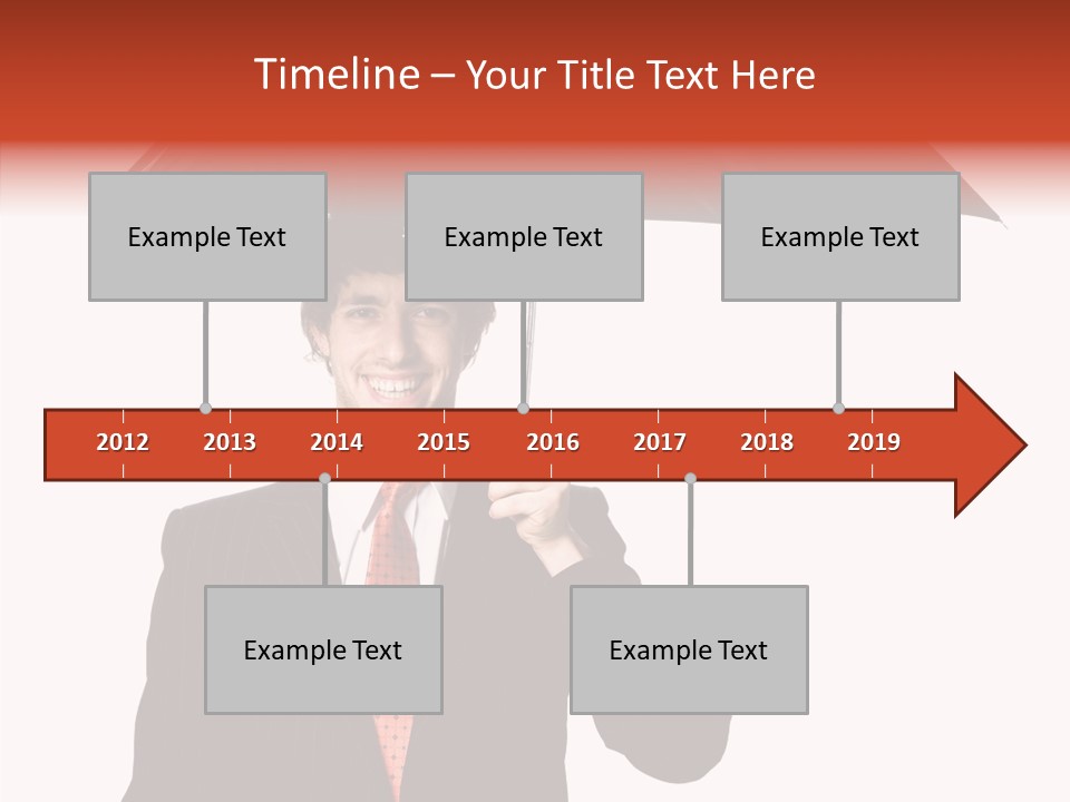Per On Writing Table PowerPoint Template