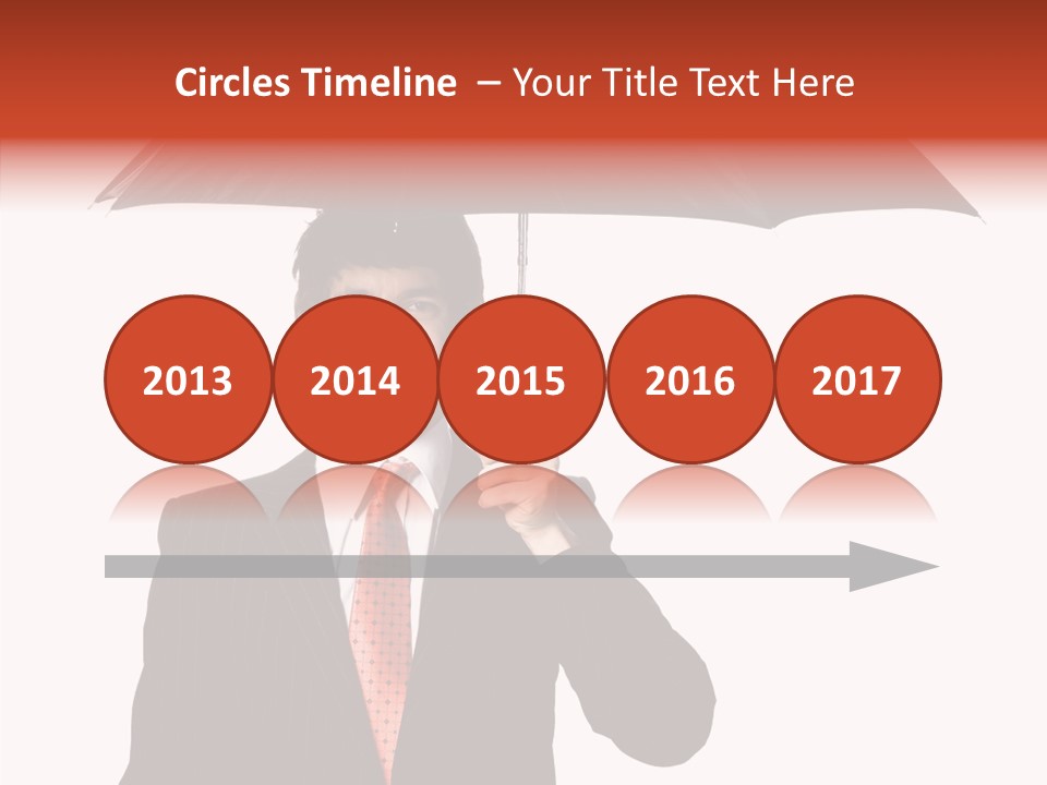 Per On Writing Table PowerPoint Template