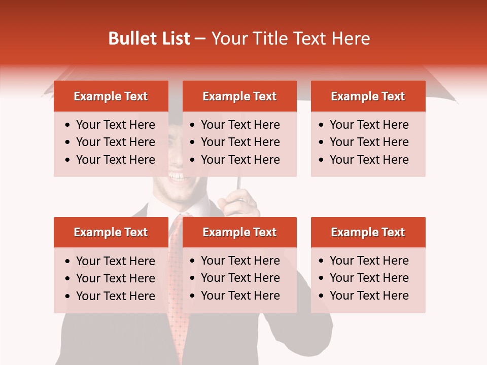 Per On Writing Table PowerPoint Template
