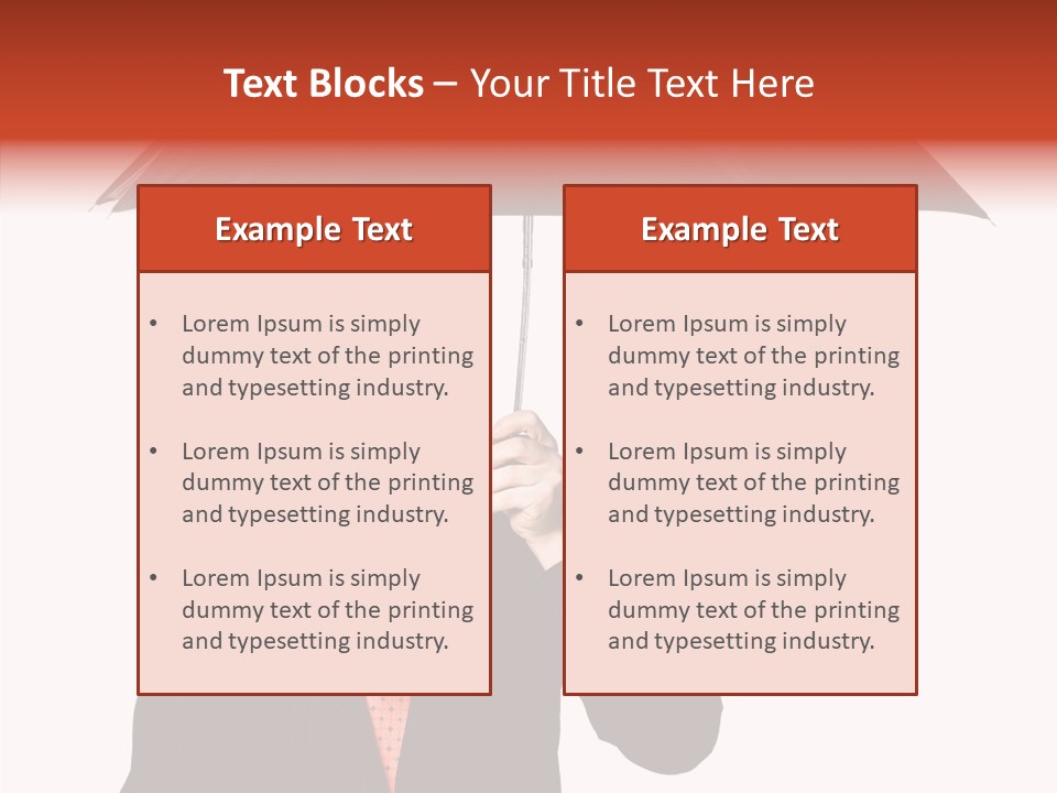 Per On Writing Table PowerPoint Template
