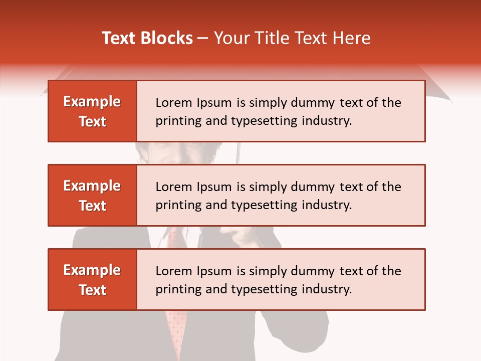 Per On Writing Table PowerPoint Template