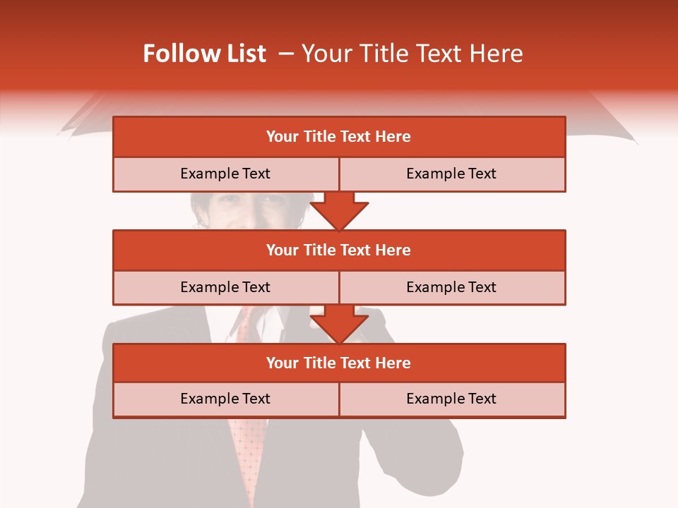 Per On Writing Table PowerPoint Template