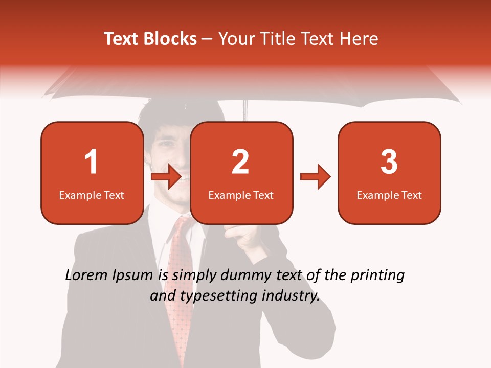 Per On Writing Table PowerPoint Template