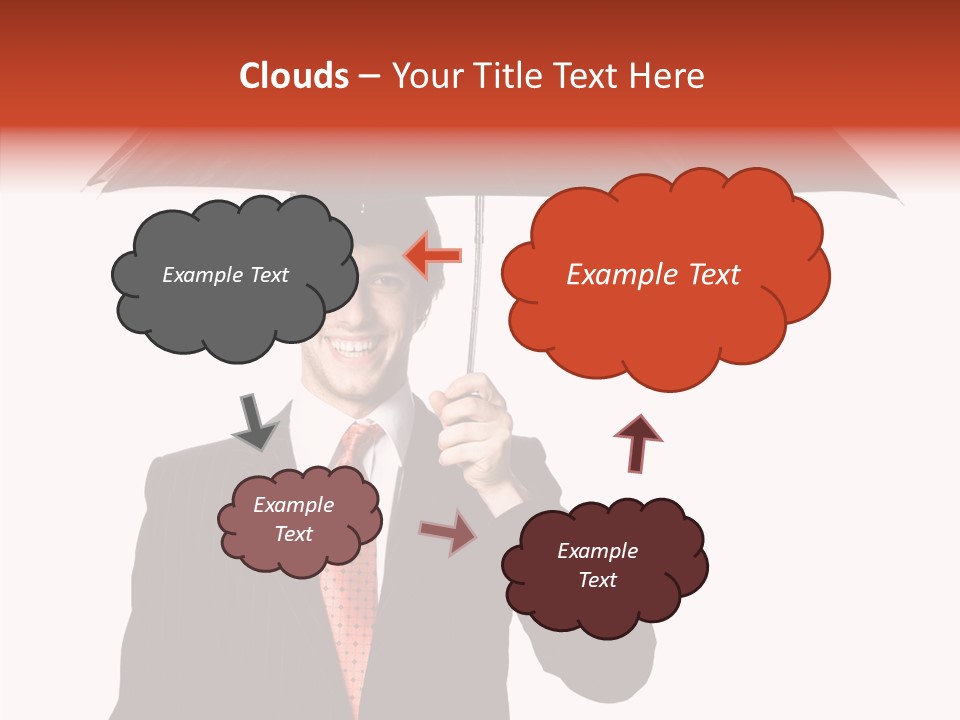 Per On Writing Table PowerPoint Template