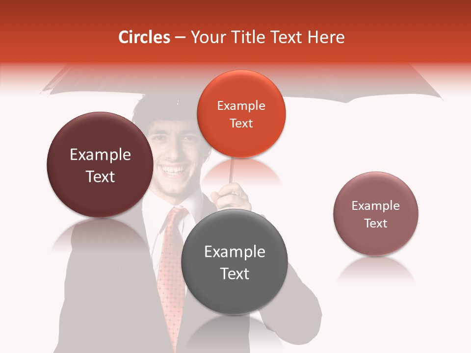 Per On Writing Table PowerPoint Template