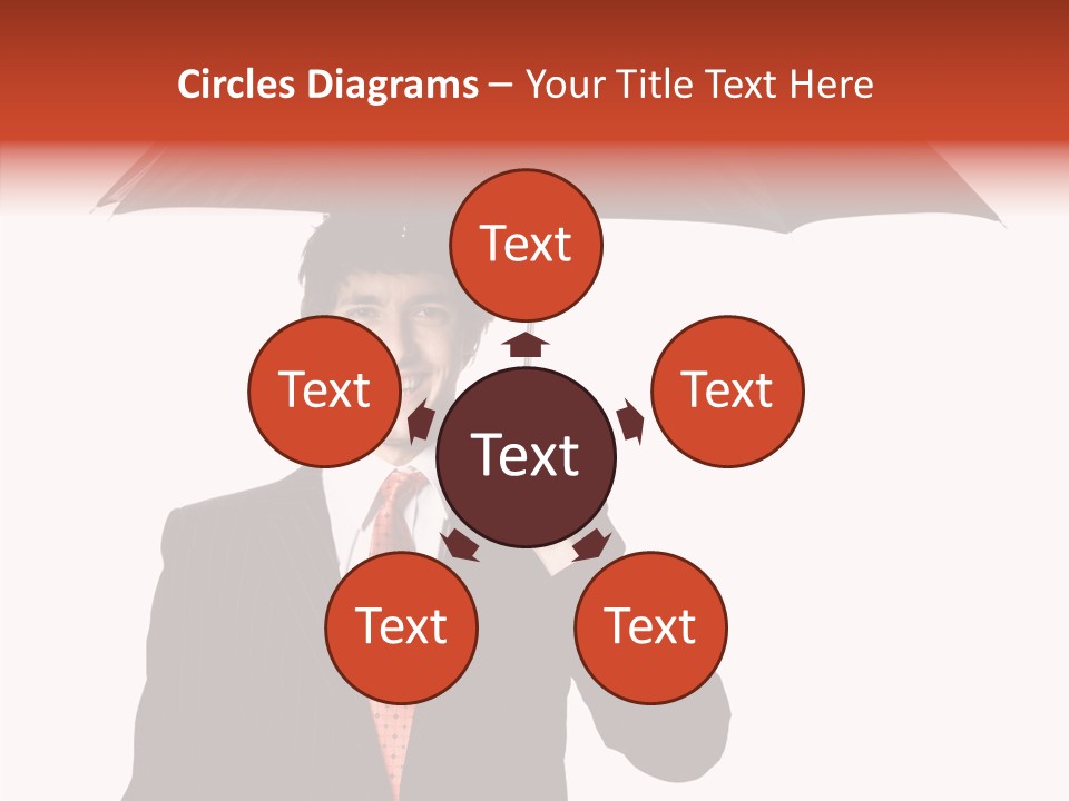 Per On Writing Table PowerPoint Template