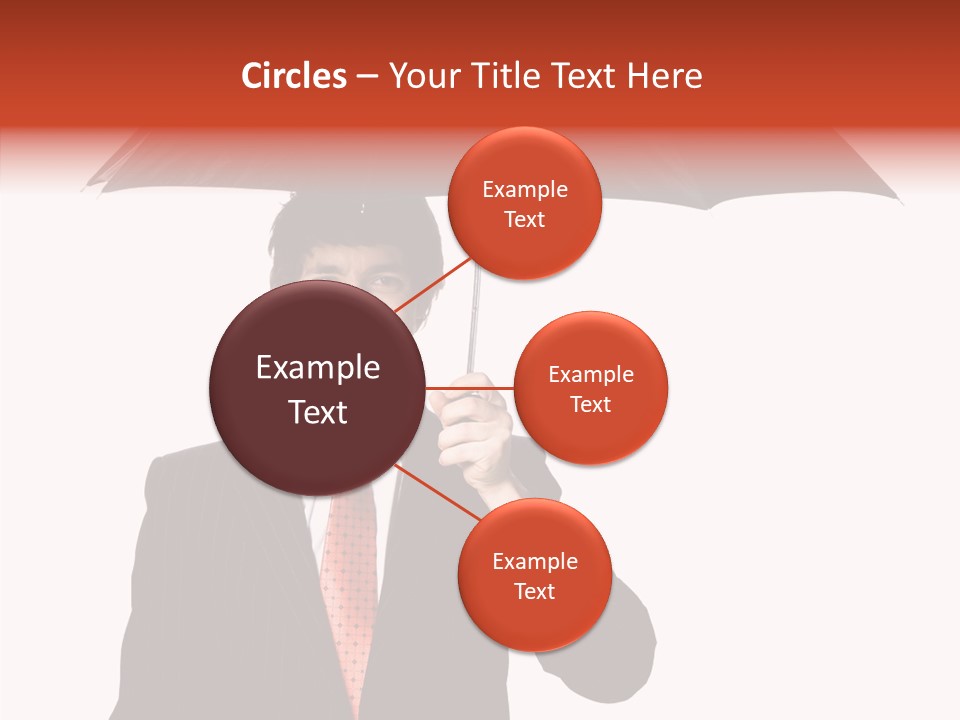 Per On Writing Table PowerPoint Template