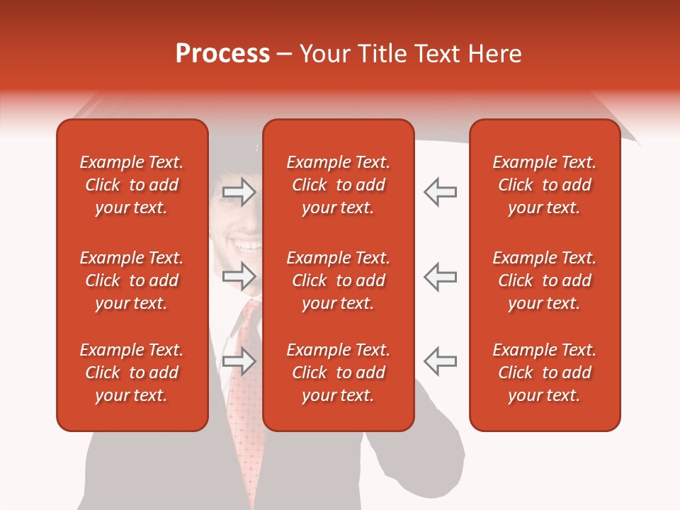 Per On Writing Table PowerPoint Template