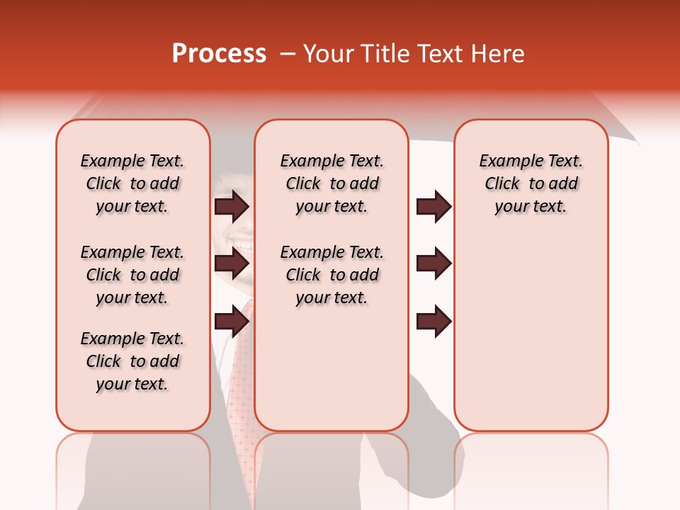 Per On Writing Table PowerPoint Template