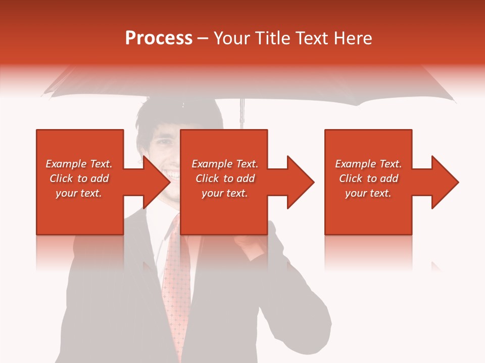 Per On Writing Table PowerPoint Template