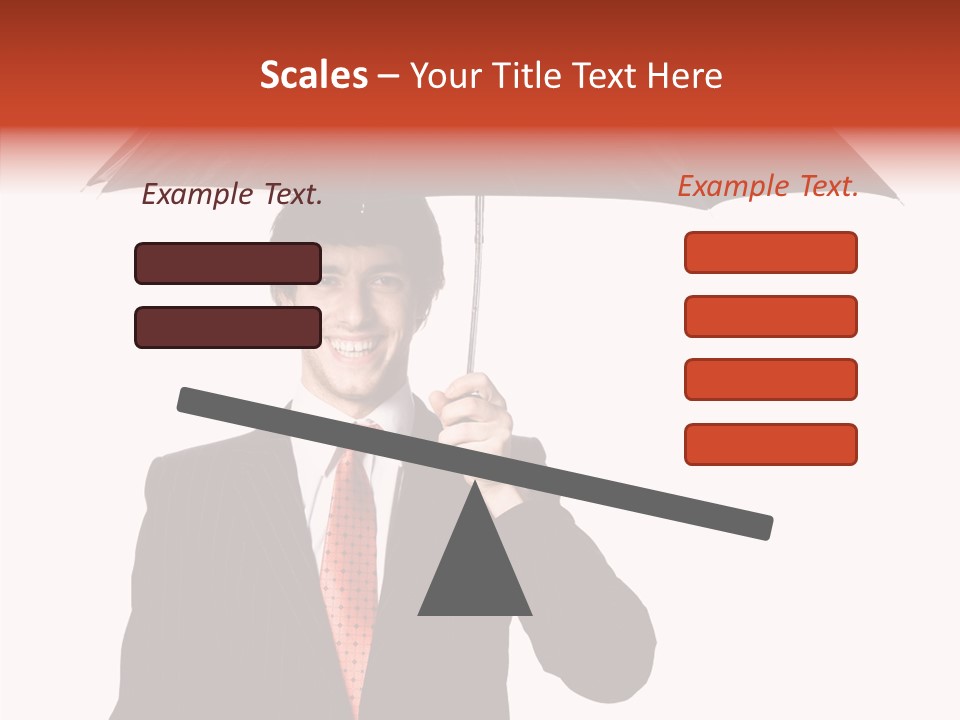 Per On Writing Table PowerPoint Template
