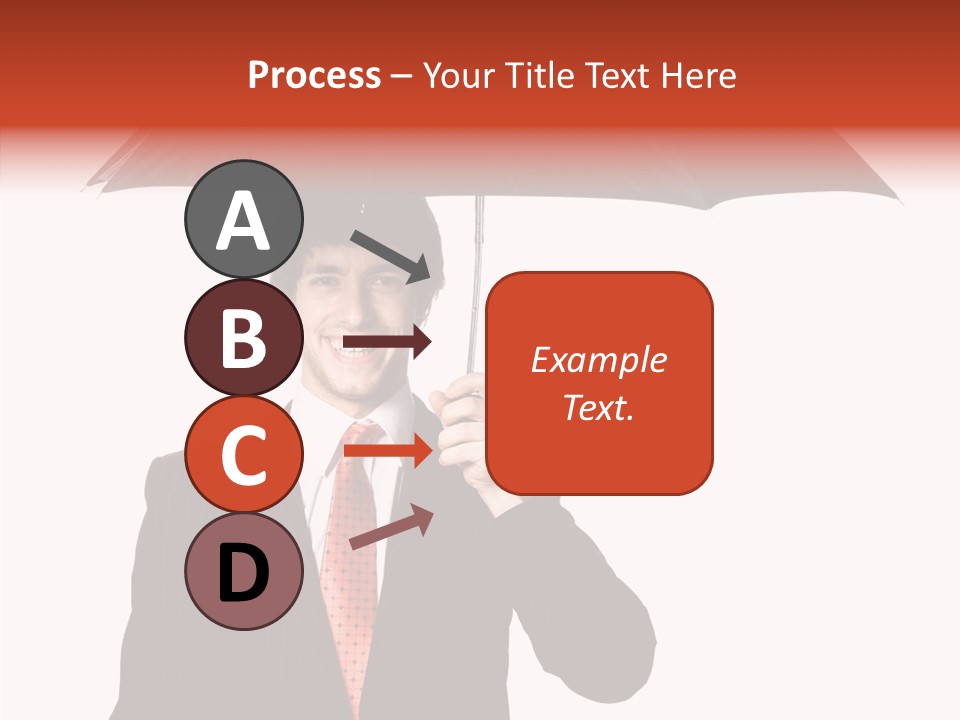 Per On Writing Table PowerPoint Template