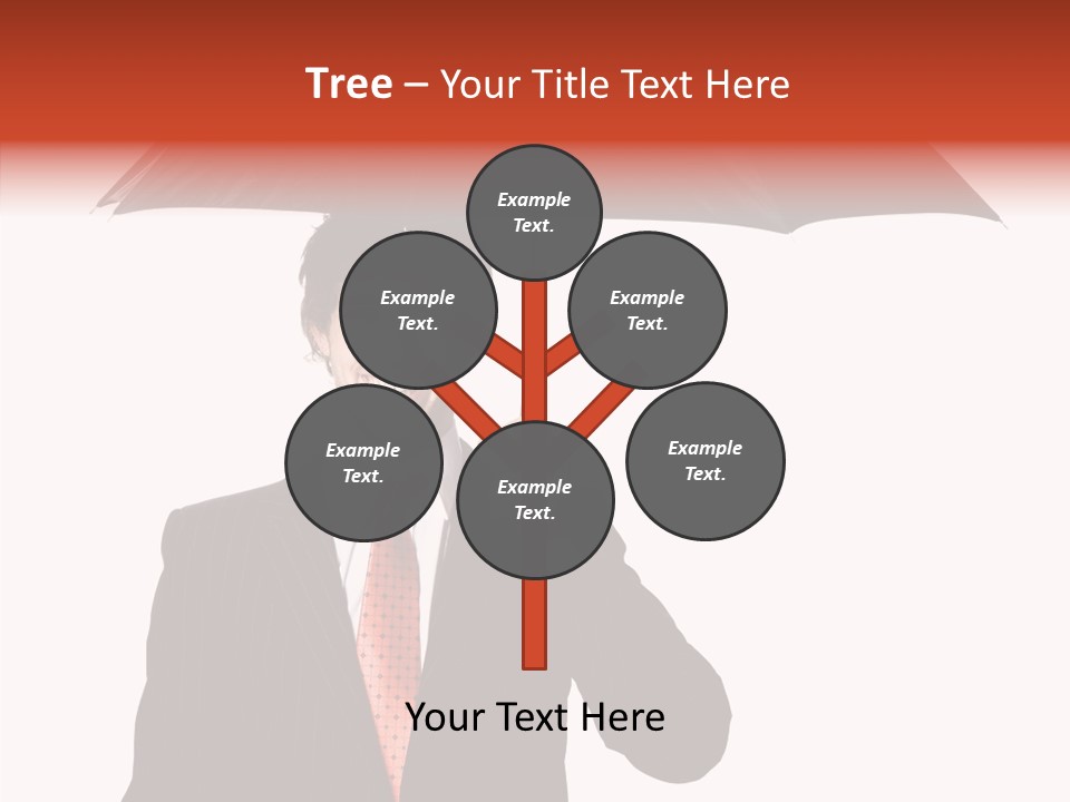 Per On Writing Table PowerPoint Template