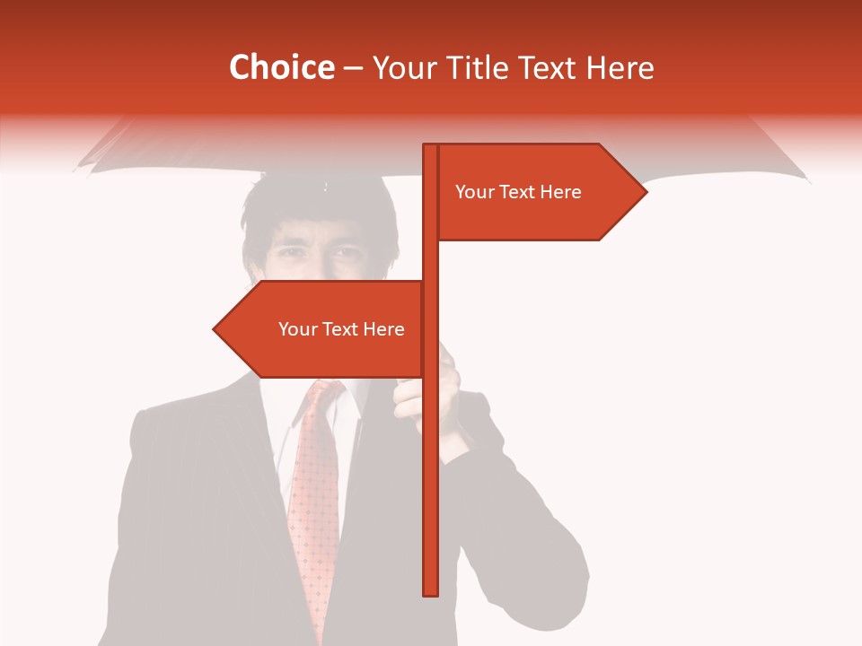 Per On Writing Table PowerPoint Template
