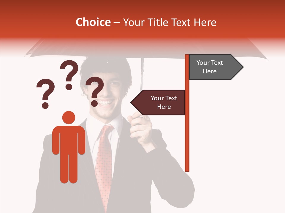 Per On Writing Table PowerPoint Template