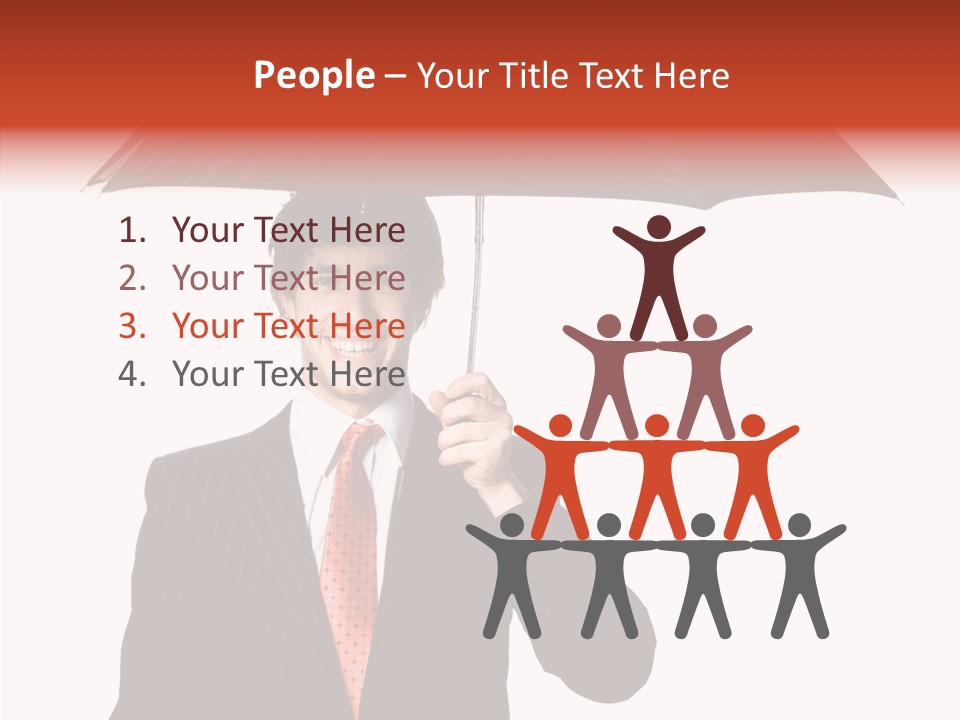 Per On Writing Table PowerPoint Template