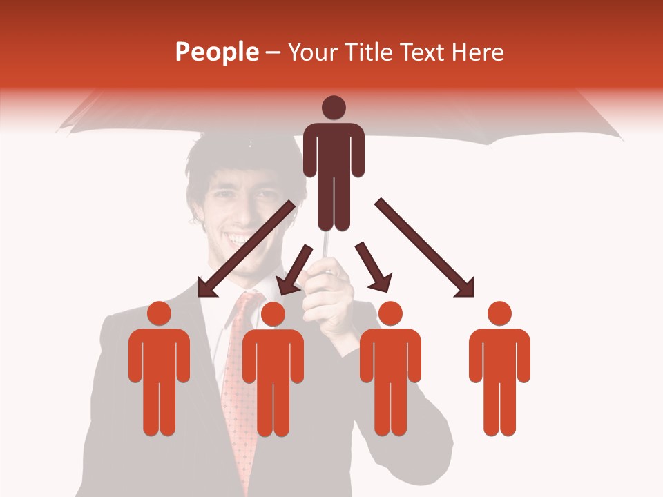 Per On Writing Table PowerPoint Template