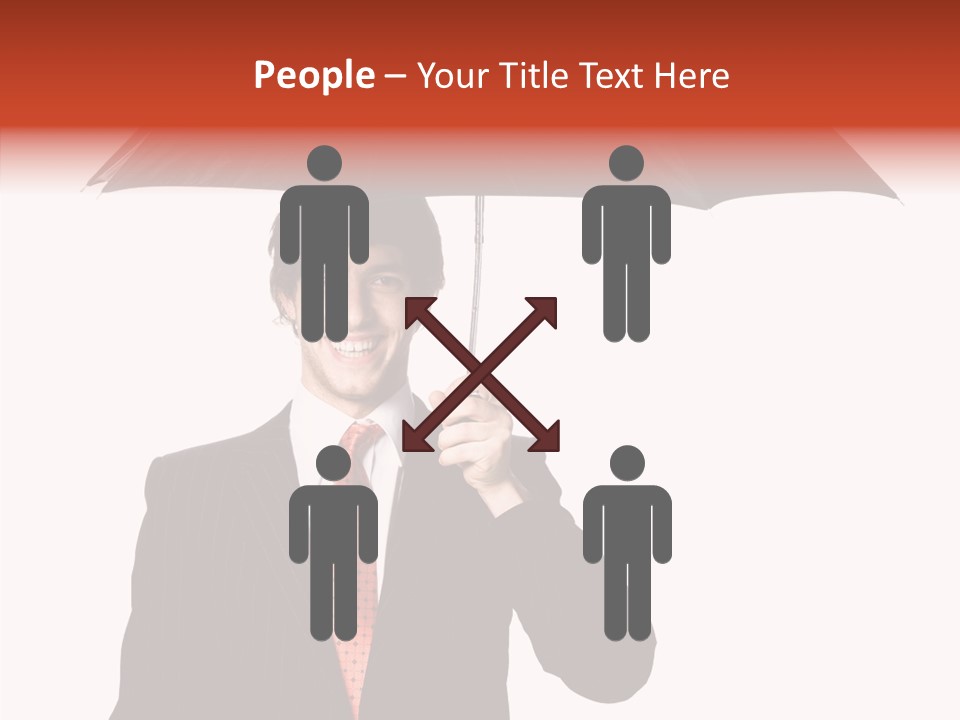 Per On Writing Table PowerPoint Template