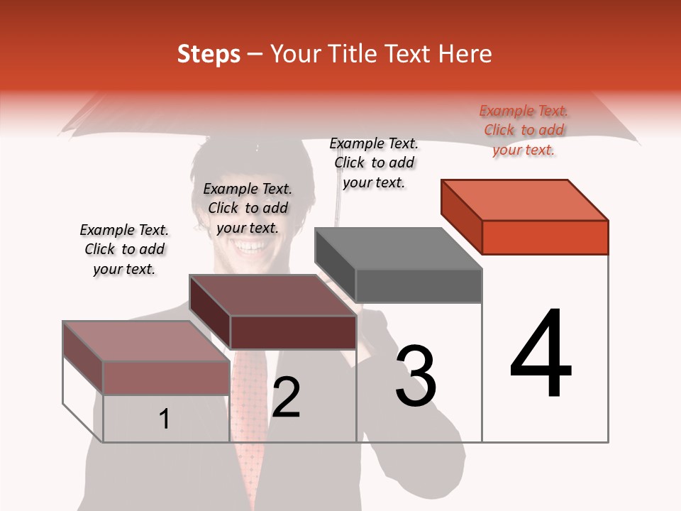 Per On Writing Table PowerPoint Template