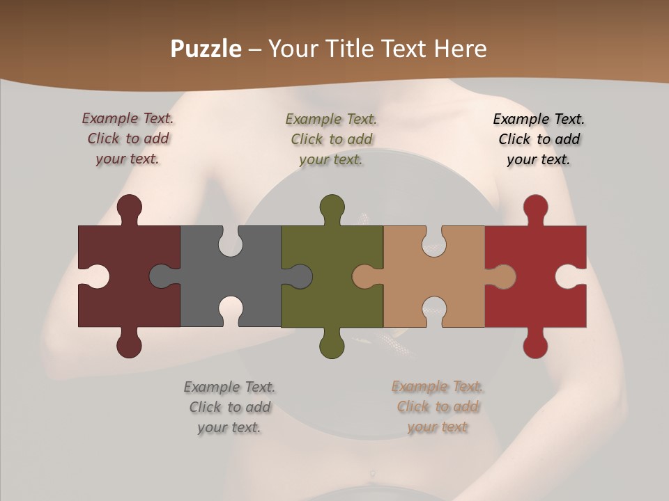 Fan Disk Piercing PowerPoint Template