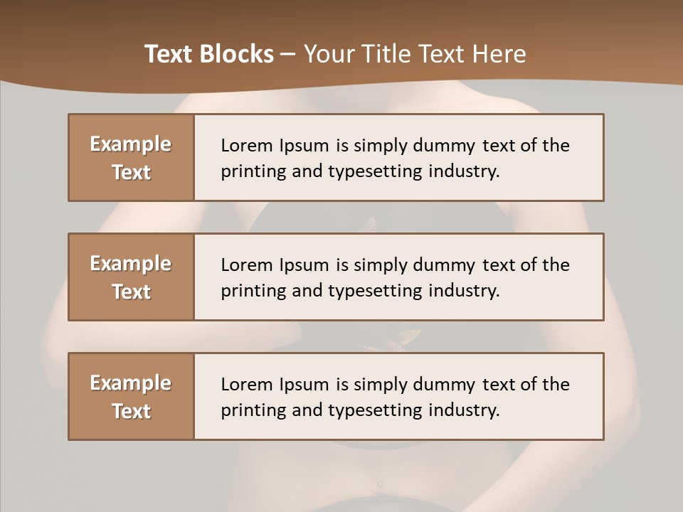 Fan Disk Piercing PowerPoint Template