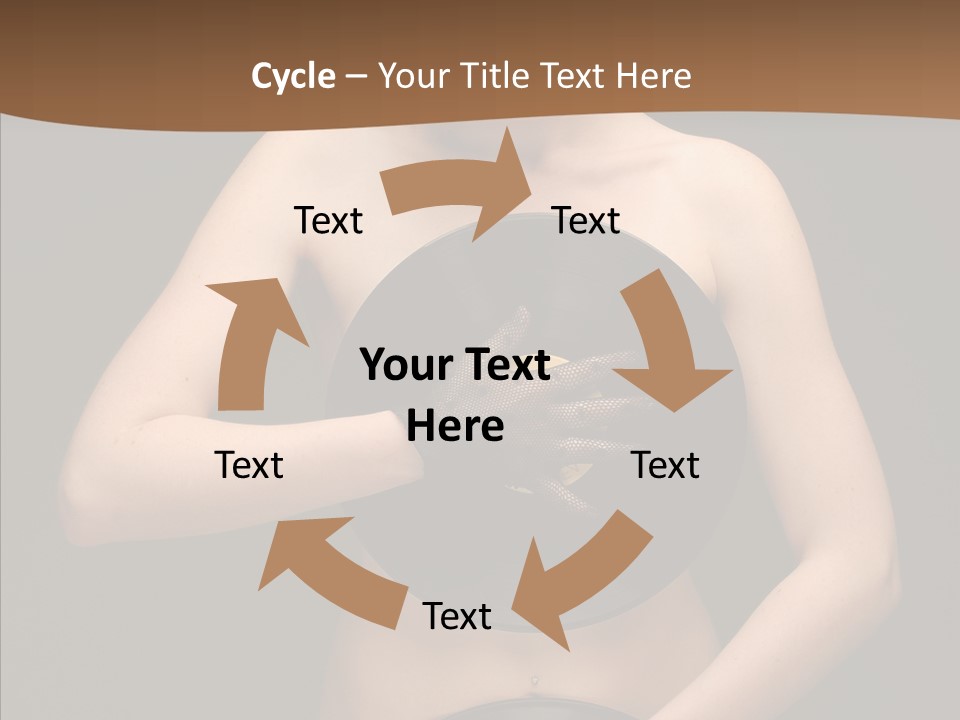 Fan Disk Piercing PowerPoint Template