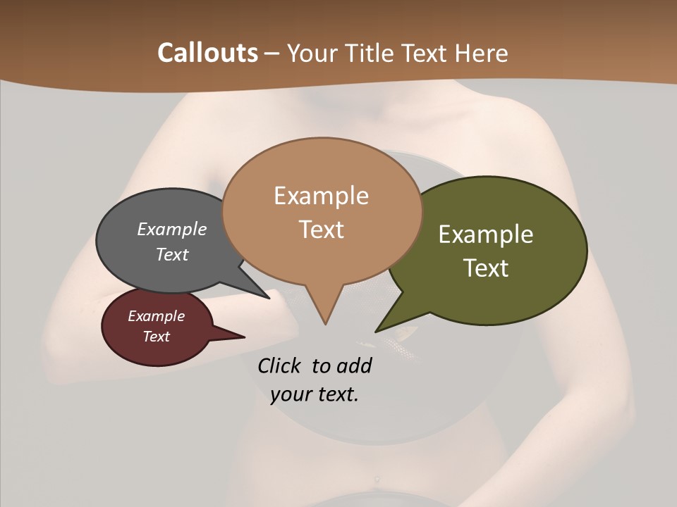 Fan Disk Piercing PowerPoint Template