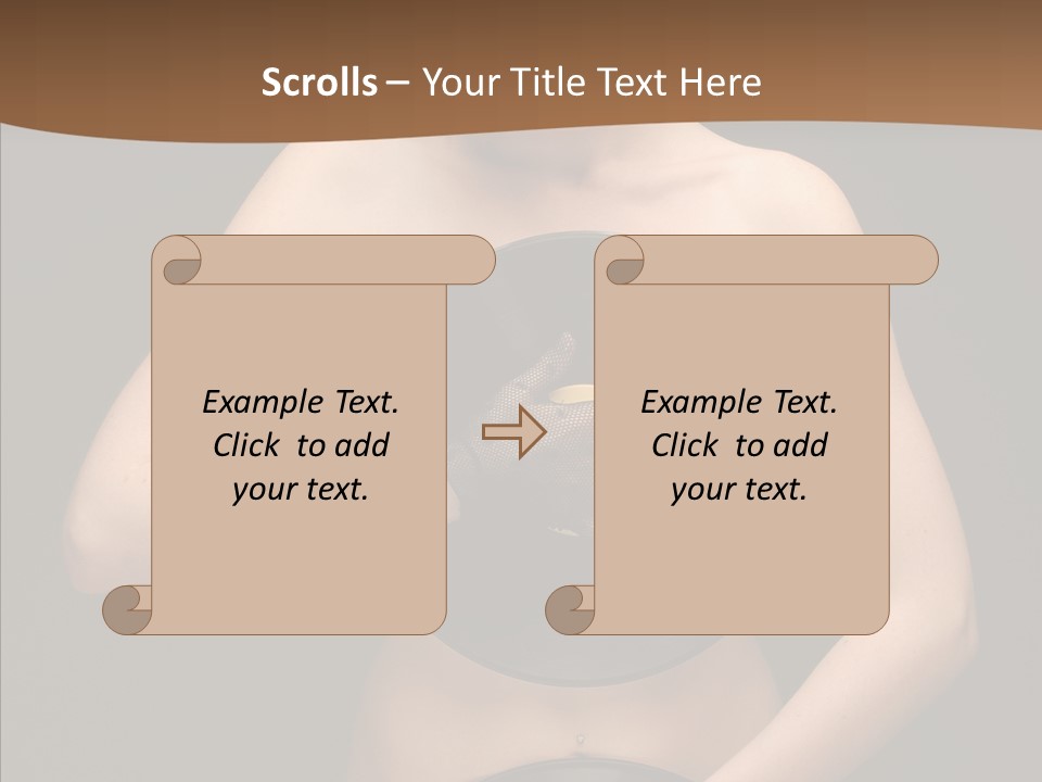Fan Disk Piercing PowerPoint Template