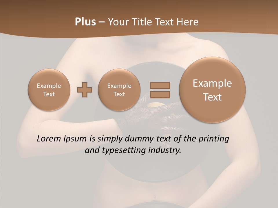 Fan Disk Piercing PowerPoint Template