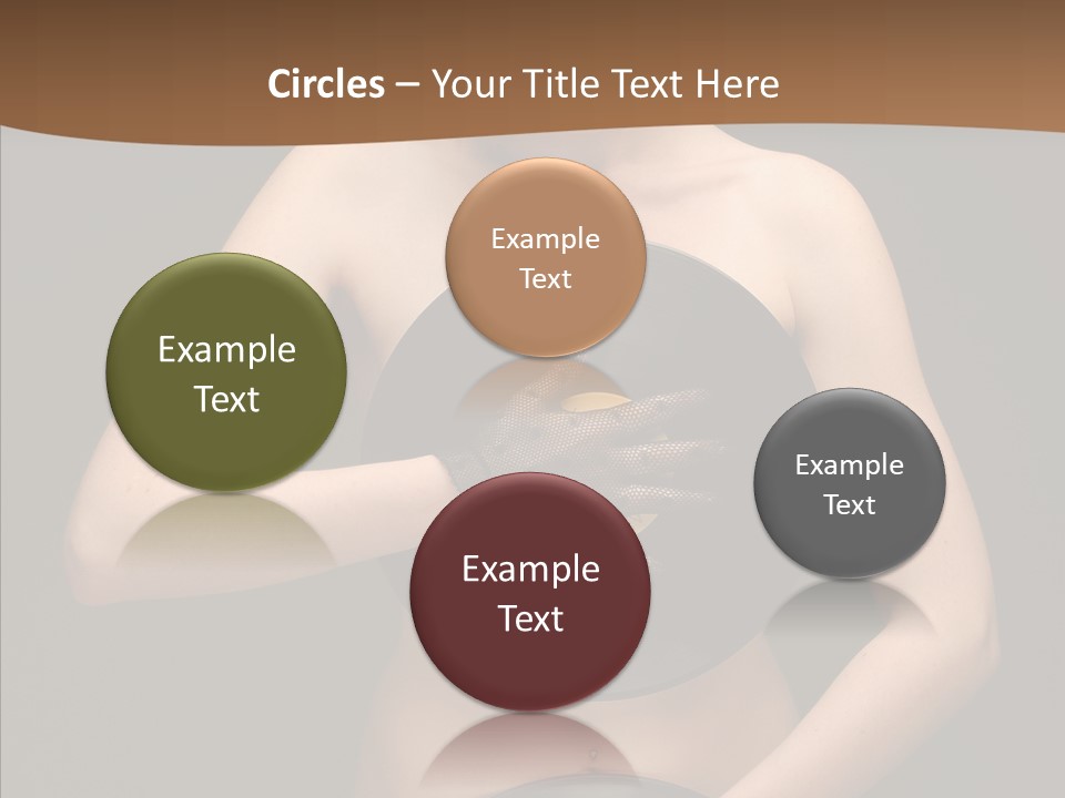 Fan Disk Piercing PowerPoint Template