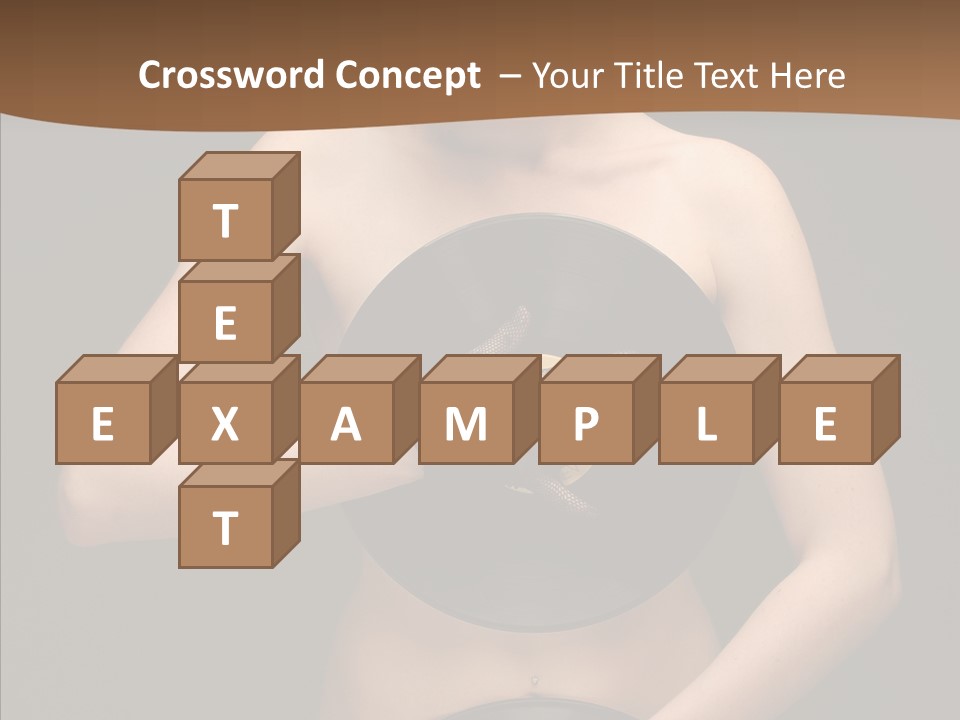 Fan Disk Piercing PowerPoint Template