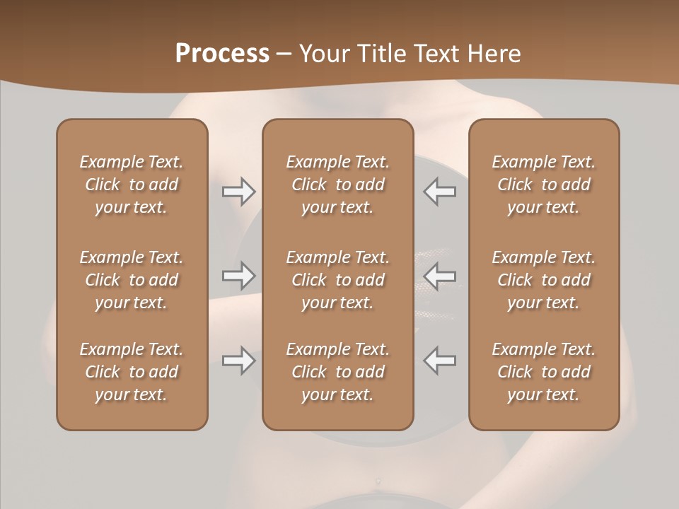 Fan Disk Piercing PowerPoint Template