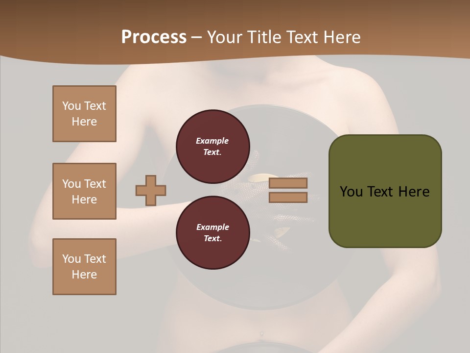 Fan Disk Piercing PowerPoint Template