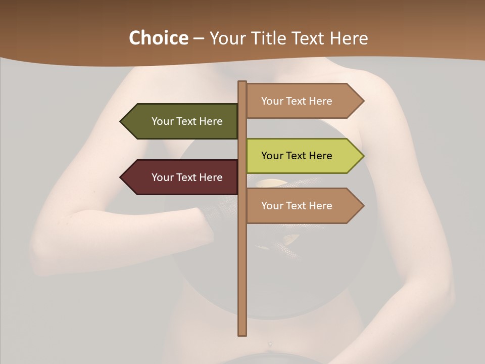 Fan Disk Piercing PowerPoint Template