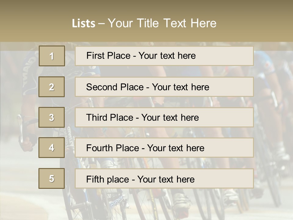 Excitement Lifestyle Descend PowerPoint Template