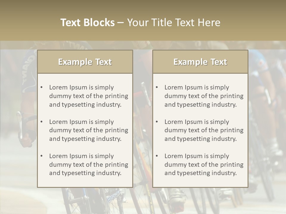 Excitement Lifestyle Descend PowerPoint Template